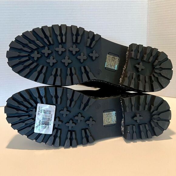 SHUSHOP Yazlin Women’s Black Lug Boot 11 *NEW* - Picture 8 of 14